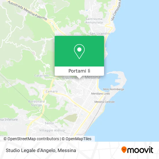 Mappa Studio Legale d'Angelo
