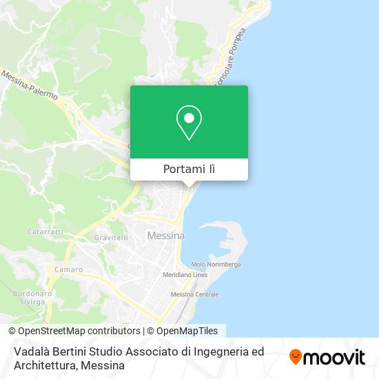 Mappa Vadalà Bertini Studio Associato di Ingegneria ed Architettura
