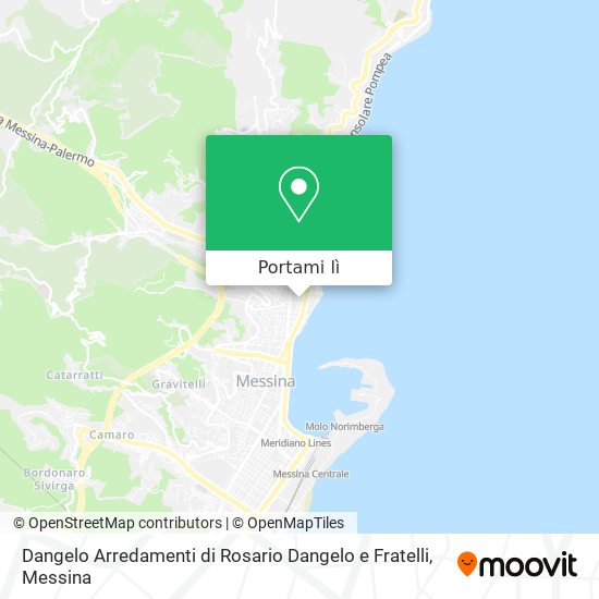 Mappa Dangelo Arredamenti di Rosario Dangelo e Fratelli