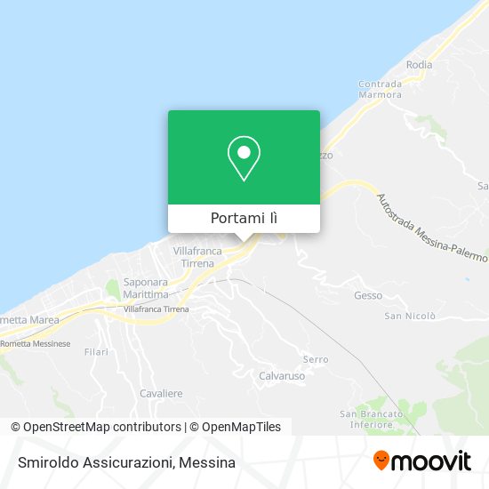 Mappa Smiroldo Assicurazioni