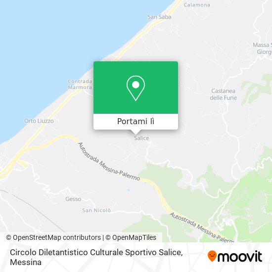 Mappa Circolo Diletantistico Culturale Sportivo Salice