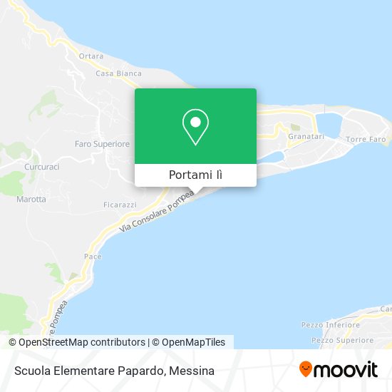 Mappa Scuola Elementare Papardo