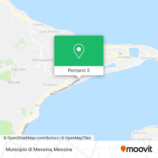 Mappa Municipio di Messina