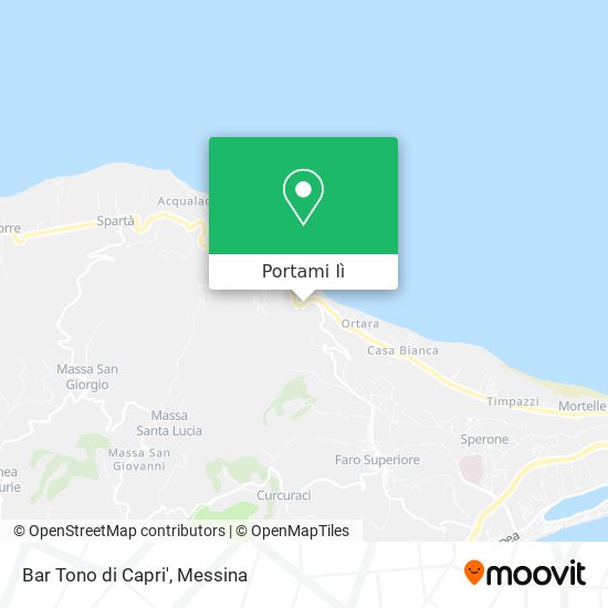 Mappa Bar Tono di Capri'