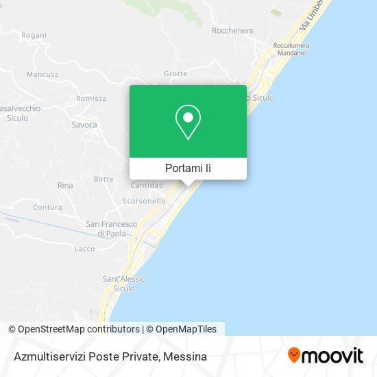 Mappa Azmultiservizi Poste Private