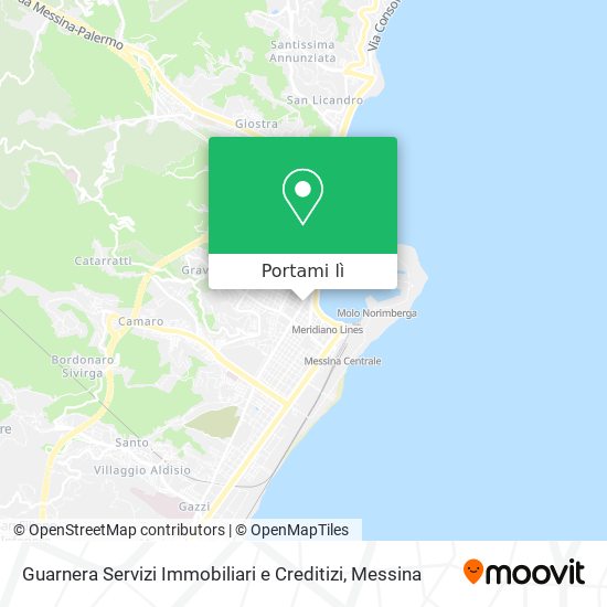 Mappa Guarnera Servizi Immobiliari e Creditizi