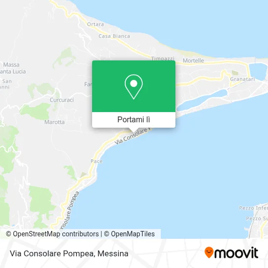 Mappa Via Consolare Pompea