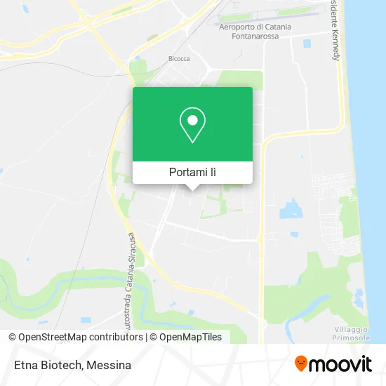 Mappa Etna Biotech