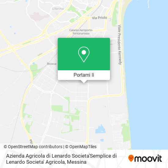 Mappa Azienda Agricola di Lenardo Societa'Semplice di Lenardo Societa' Agricola