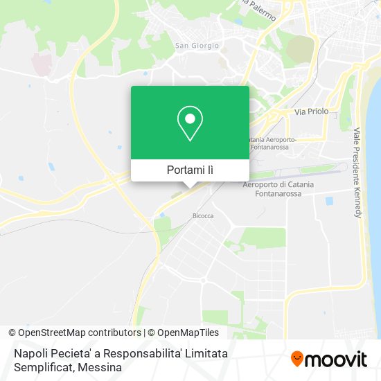 Mappa Napoli Pecieta' a Responsabilita' Limitata Semplificat