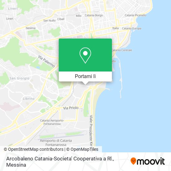 Mappa Arcobaleno Catania-Societa' Cooperativa a Rl.