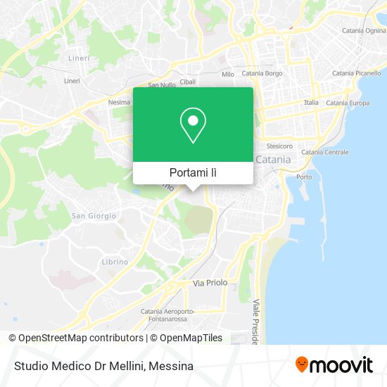 Mappa Studio Medico Dr Mellini