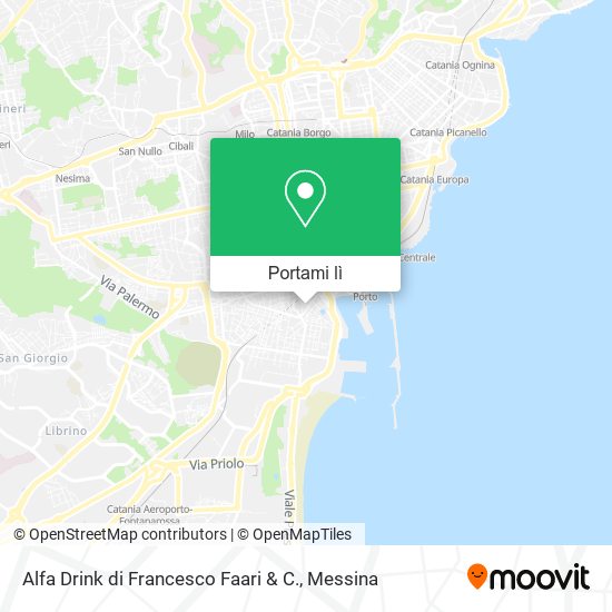 Mappa Alfa Drink di Francesco Faari & C.