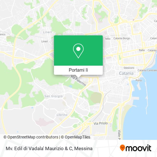 Mappa Mv. Edil di Vadala' Maurizio & C
