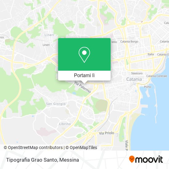 Mappa Tipografia Grao Santo