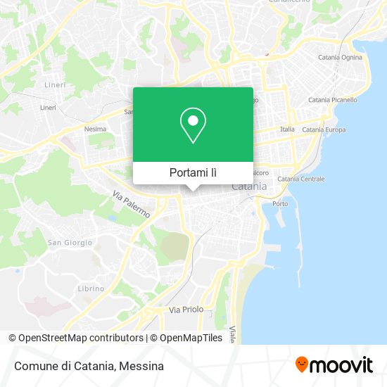 Mappa Comune di Catania