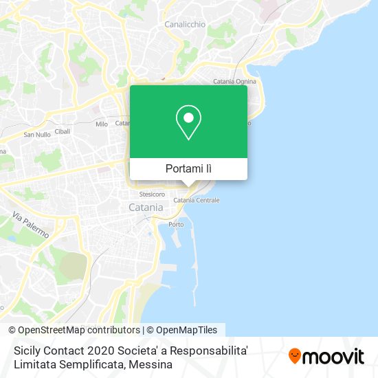 Mappa Sicily Contact 2020 Societa' a Responsabilita' Limitata Semplificata