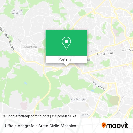 Mappa Ufficio Anagrafe e Stato Civile