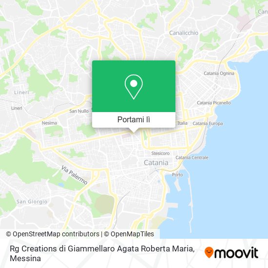 Mappa Rg Creations di Giammellaro Agata Roberta Maria