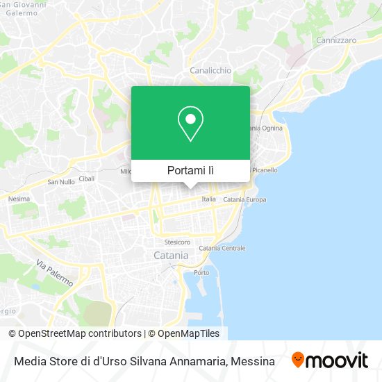 Mappa Media Store di d'Urso Silvana Annamaria