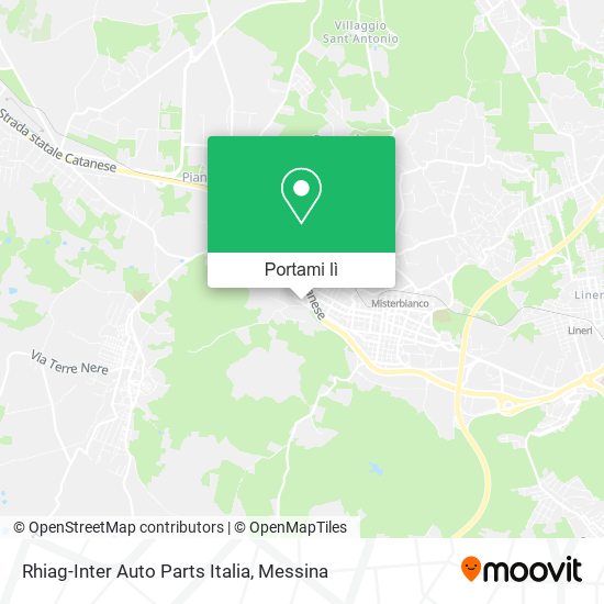 Mappa Rhiag-Inter Auto Parts Italia