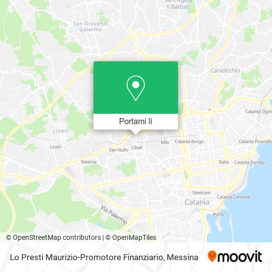 Mappa Lo Presti Maurizio-Promotore Finanziario