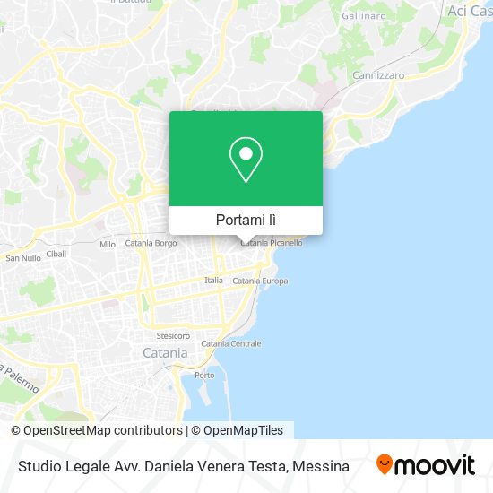 Mappa Studio Legale Avv. Daniela Venera Testa