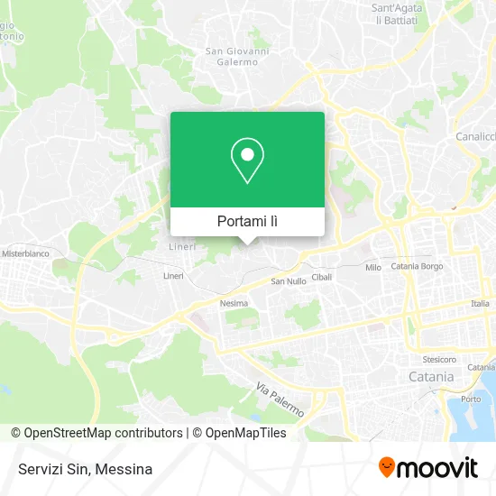 Mappa Servizi Sin