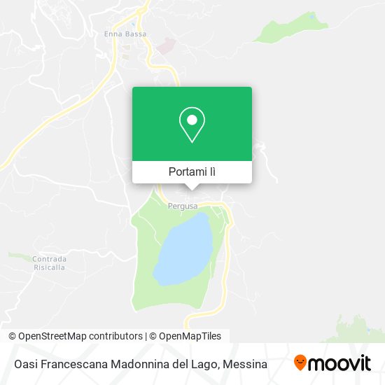 Mappa Oasi Francescana Madonnina del Lago