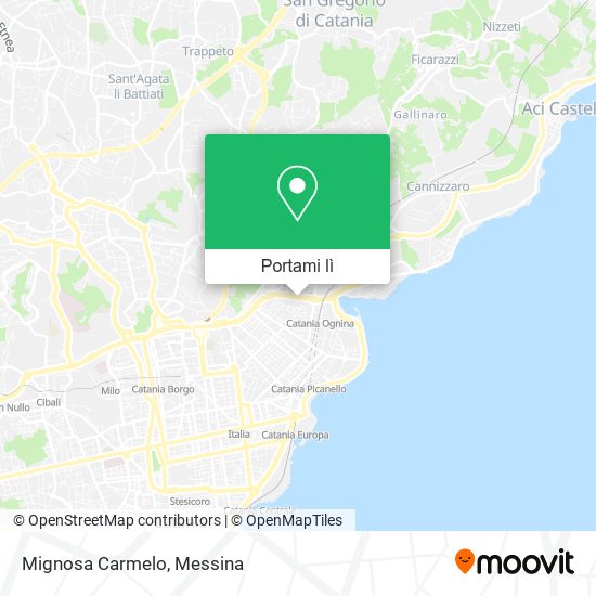 Mappa Mignosa Carmelo