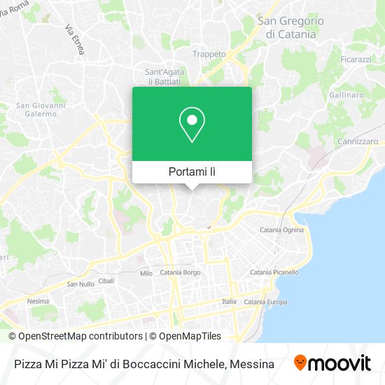 Mappa Pizza Mi Pizza Mi' di Boccaccini Michele