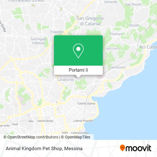Mappa Animal Kingdom Pet Shop