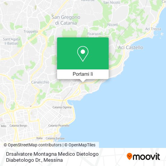 Mappa Drsalvatore Montagna Medico Dietologo Diabetologo Dr.