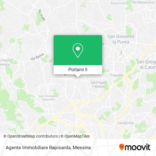 Mappa Agente Immobiliare Rapisarda