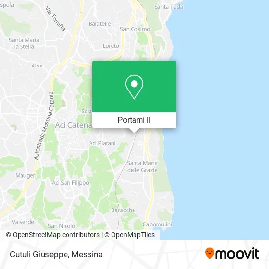 Mappa Cutuli Giuseppe