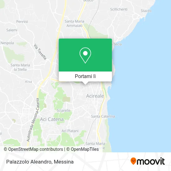 Mappa Palazzolo Aleandro