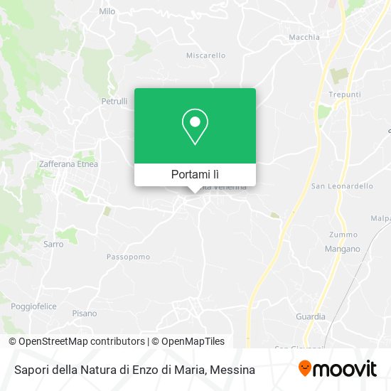 Mappa Sapori della Natura di Enzo di Maria