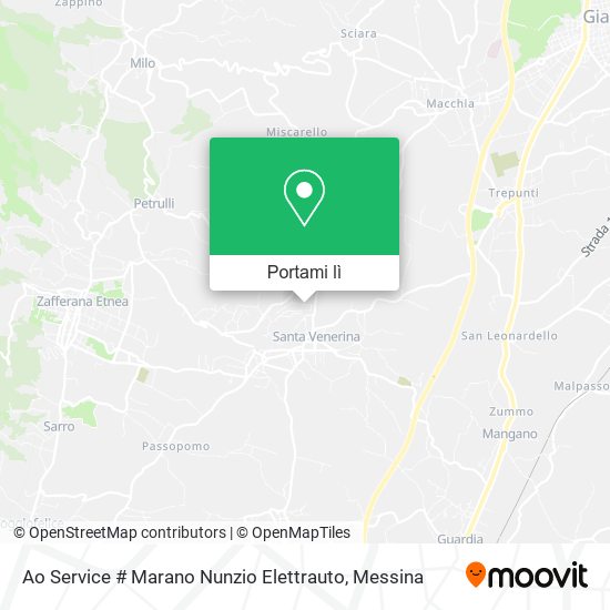 Mappa Ao Service # Marano Nunzio Elettrauto