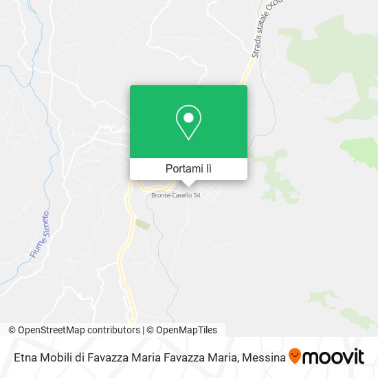 Mappa Etna Mobili di Favazza Maria Favazza Maria