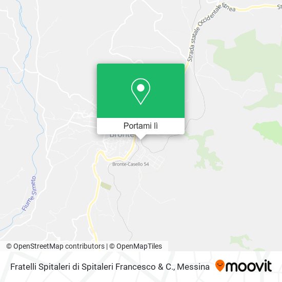 Mappa Fratelli Spitaleri di Spitaleri Francesco & C.