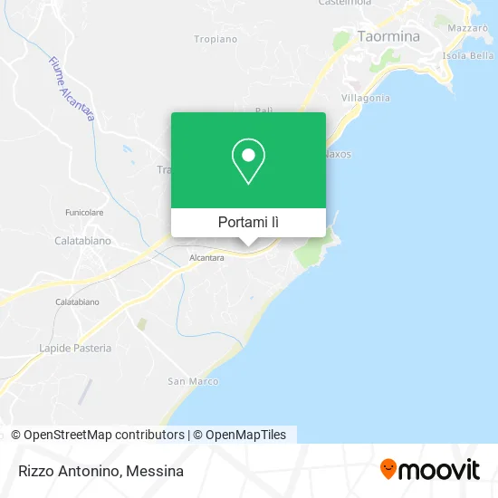 Mappa Rizzo Antonino