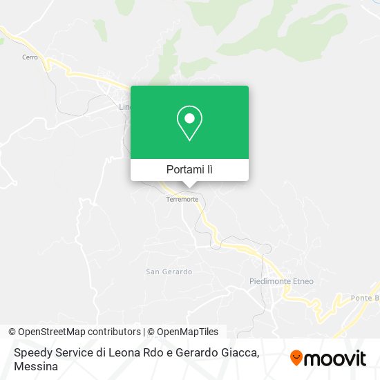 Mappa Speedy Service di Leona Rdo e Gerardo Giacca