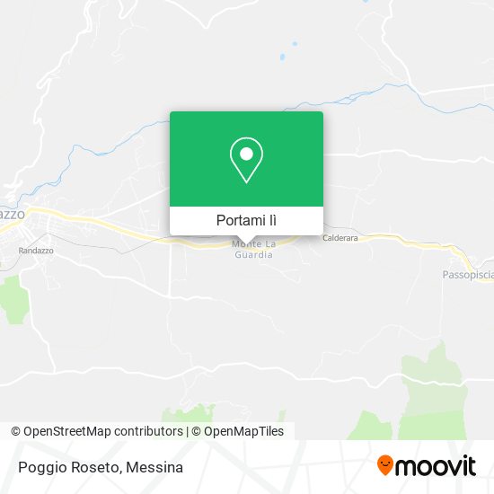 Mappa Poggio Roseto