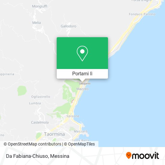 Mappa Da Fabiana-Chiuso