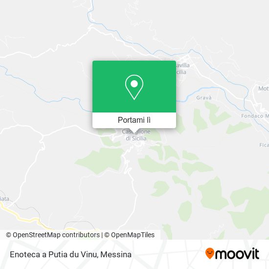 Mappa Enoteca a Putia du Vinu