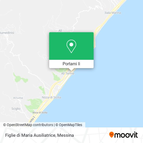 Mappa Figlie di Maria Ausiliatrice