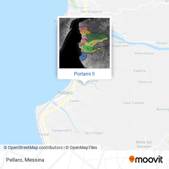 Mappa Pellaro