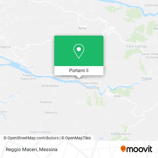 Mappa Reggio Maceri