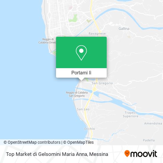 Mappa Top Market di Gelsomini Maria Anna