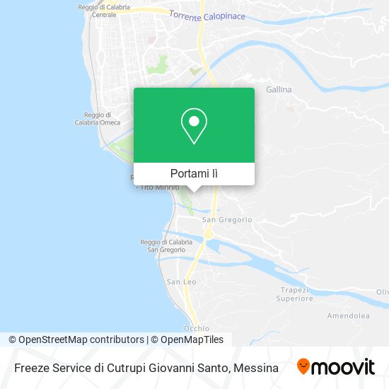 Mappa Freeze Service di Cutrupi Giovanni Santo